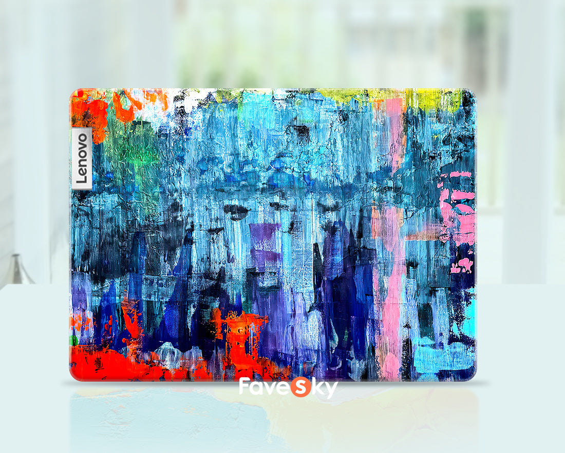 Legion Y7000 Computer Sticker Vibrant Abstract Art Design Creative Art Gift favesky