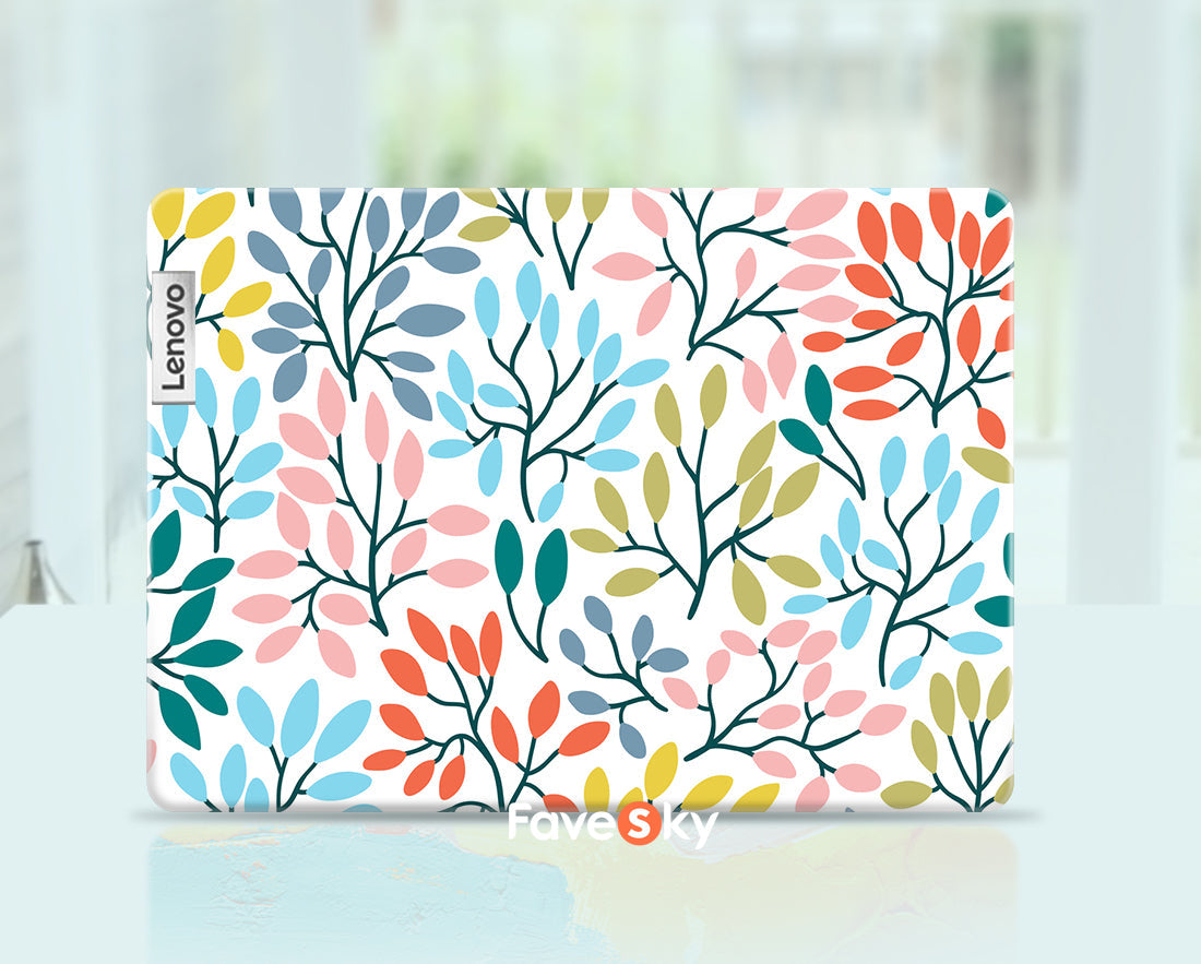 IdeaPad Flex 5 laptop Accessories Colorful Plant Art Design Creative Gift favesky