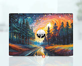 HP Envy 14 computer decals Fantasy forest road nebula design Creative gift favesky