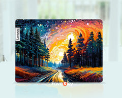 ThinkPad X1 Carbon Skin Fashion Fantasy Forest Trail Design Exquisite Gift favesky