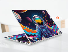 Yoga 9i Decal Creative Colorful Astronaut Interstellar Adventure Design favesky
