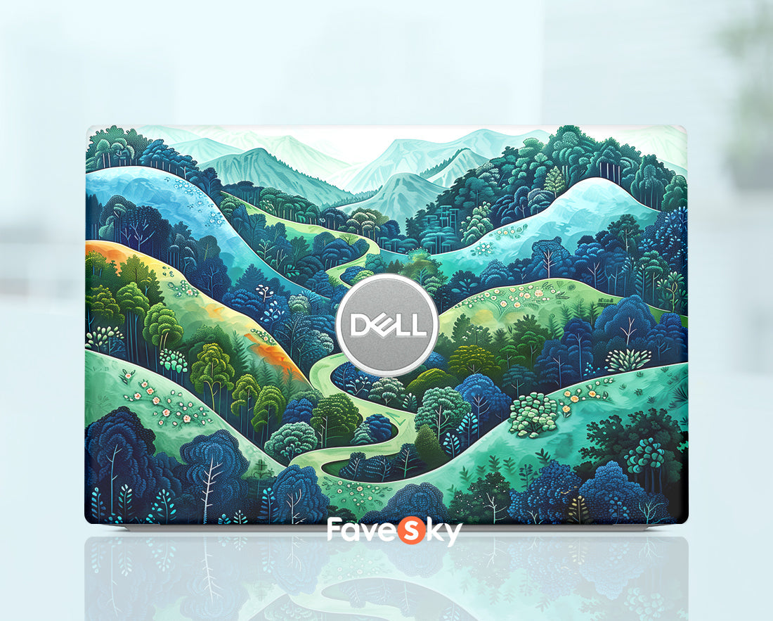 Laptop Protective Skin The Beauty of Landscape Design Dell Keyboard Sticker favesky