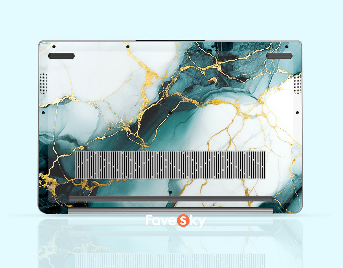 Dell Laptop Decal XPS Laptop Accessories Art Green Marble Texture  Designs favesky